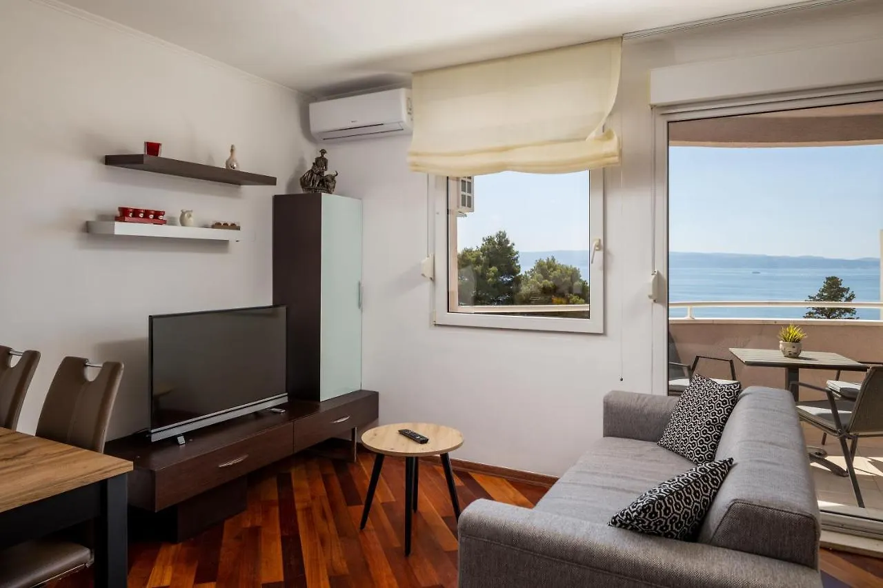 Big Modern Two - Bedroom Apartment With Sea View And Balcony - Spalato 0*, Split